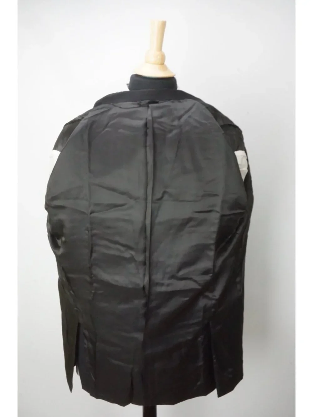 Burberry London Solid Black Wool 2 Pc Suit Jacket Pants Sz 42R BRAND NEW